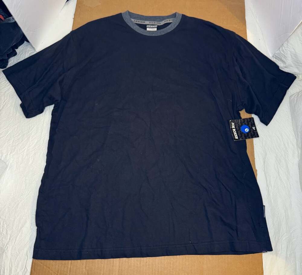 Joe Boxer T-Shirt Size XL Black Cotton Short Sleeve Crewneck NWT